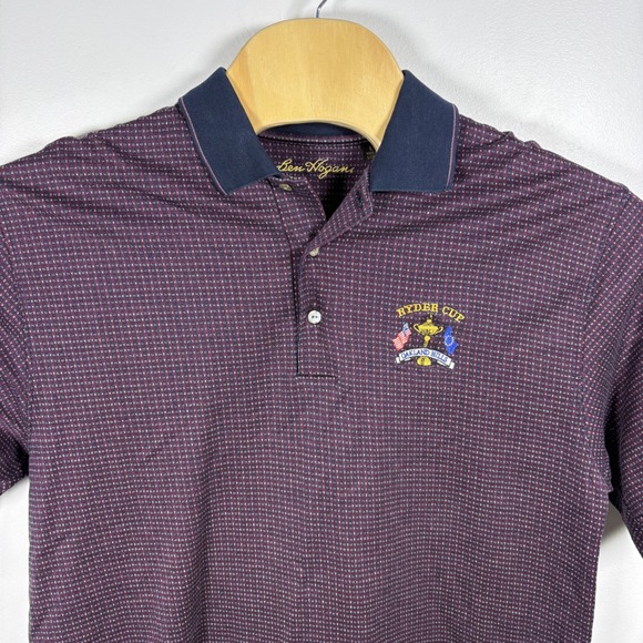 Ben Hogan Other - Ben Hogan Mens Ryder Cup 2004 Oakland Hills Golf Polo Shirt Burgundy Large